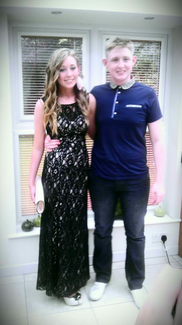 My gorgeous neice and big bro on her prom night #stunning #veryproud