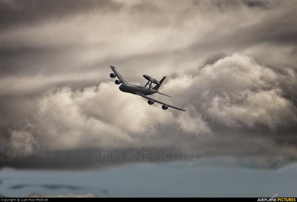 PlanePictures_'s tweet photo. UK - Air Force Boeing E-3D Sentry http://t.co/OPtdmGkszb