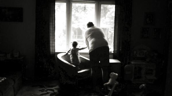 Grandpa and Braelyn Mae!