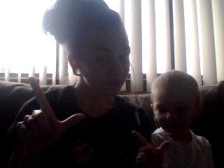 miss_sheebs's tweet image. Anyone that knows me and my son, knows that hes my mini me. #ESTkid #HesLacedUp #RaisedRight #ThrowThemLsUp