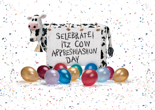 EatMorChikin's tweet photo. Retweet if yer az excitid az we r about wearing a costoom 4 free chikin #CostoomOn #CowAppreciationDay #EatMorChikin http://t.co/bTTmnBReSd