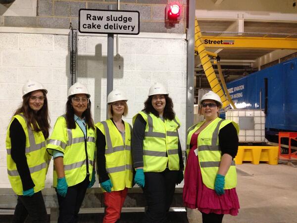 What a brilliant tour of the Peacehaven Wastewater Treatment Plant  <a href="/SouthernWater/">Southern Water</a> <a href="/RedShedBooks/">Red Shed</a> @EgmontUK #redshed