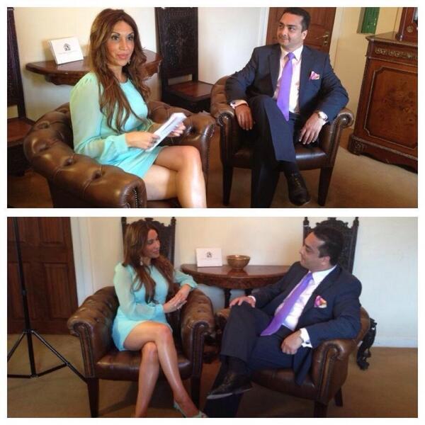 DrAyoubi's tweet photo. A great chat with @CosmedicCoach: @LMA_Clinic for #celebritybeautysecrets #sky282 http://t.co/xzq93lybla