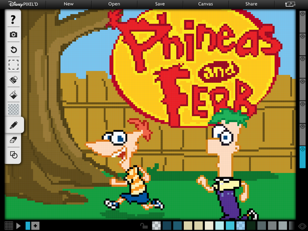 DisneyPIXELD's tweet photo. Have you downloaded the Phineas and Ferb expansion pack? #PIXELD http://t.co/6ya2kkz6Bg