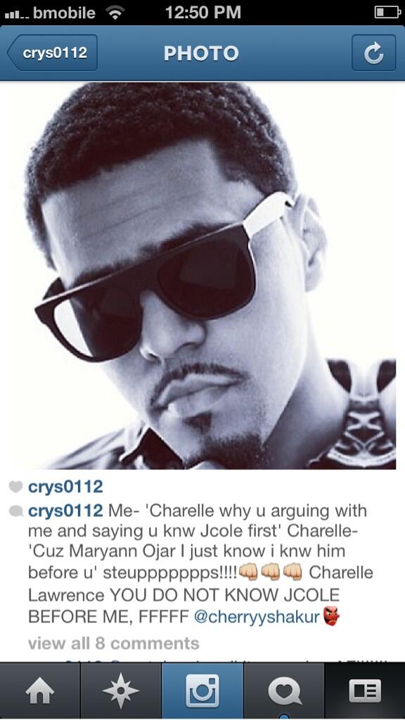 CherryShakur's tweet photo. @JColeNC http://t.co/O9Ag3GkbT3