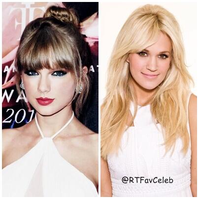 RTFavSongs's tweet photo. RT for Taylor Swift.
Fav for Carrie Underwood. http://t.co/pcFXx1jzwX