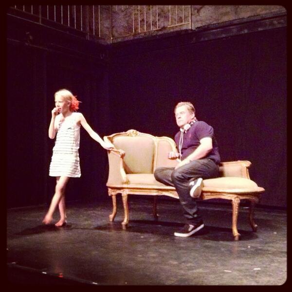 Thierryredler's tweet photo. Répétitions au Rouge Gorge #Avignon2013 http://t.co/FKR4bUPbpR