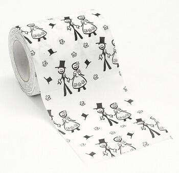 trouwoutlet's tweet photo. En nog steeds komen er nieuwe producten bij. Bijvoorbeeld toiletpapier geheel in stijl van de #bruiloft! Leuk detail? http://t.co/l8pNmseJzz