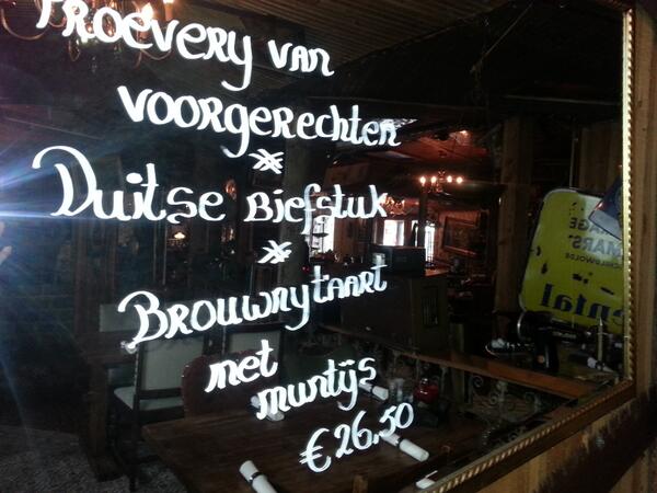 Het nieuwe Katermenu