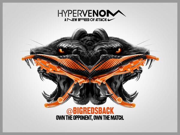 Altaar na school Parelachtig Nike Football on Twitter: ". @Bigredsback has a simple #Hypervenom rule of  attack. What's yours? http://t.co/nZlmro8s9k" / Twitter