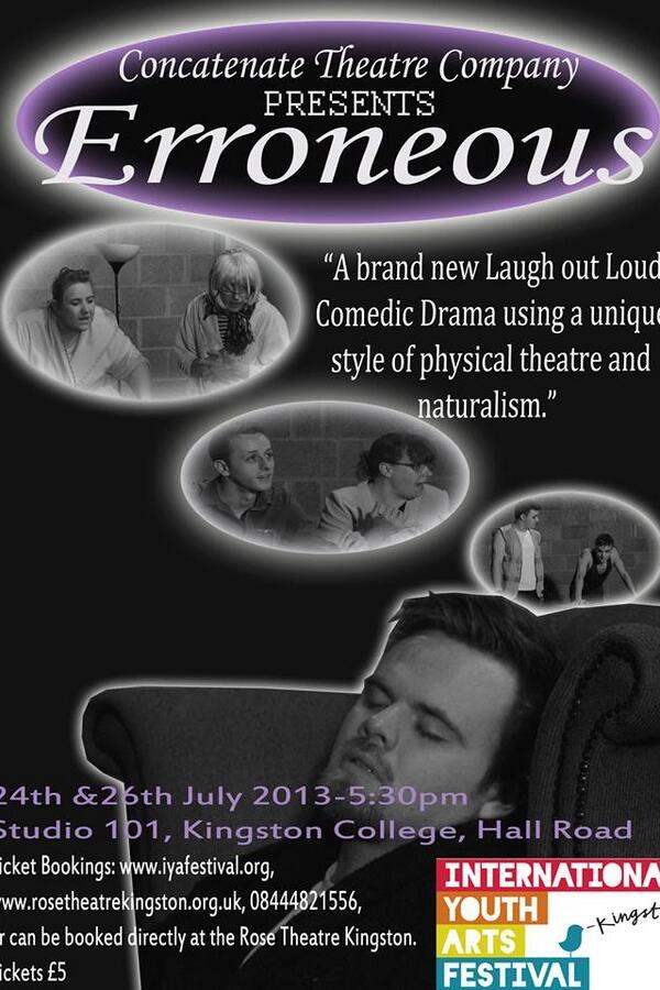 ConcatenateTC's tweet image. Erroneous poster #IYAF2013LONDON