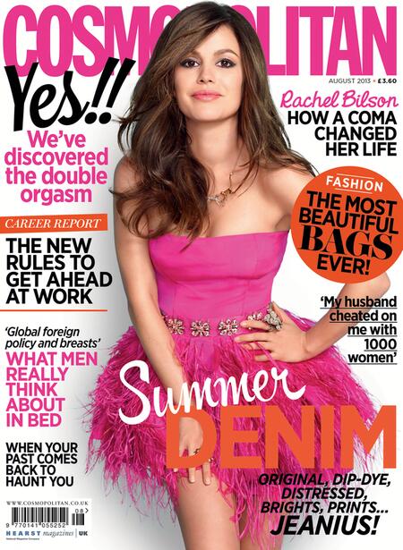 CHCHDixie's tweet photo. Rachel the Rapper? Get your Bilson fill @CosmopolitanUK &amp; check out next month's cover girl! #hartofdixiewithdrawal http://t.co/HUhW8pO4a0
