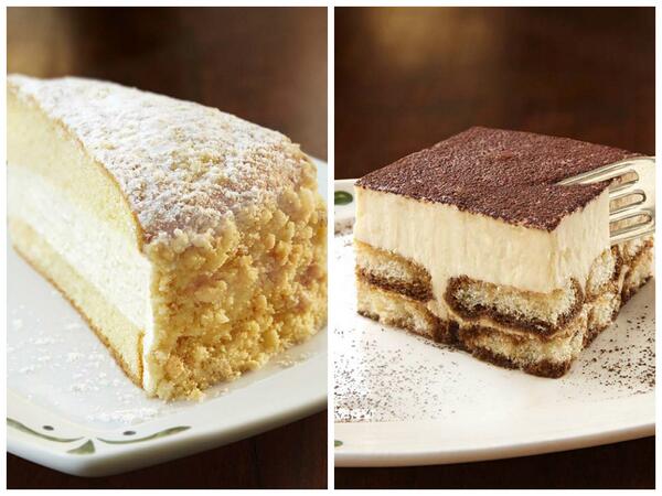 Olive Garden On Twitter Lemon Cream Cake Or Tiramisu Which One