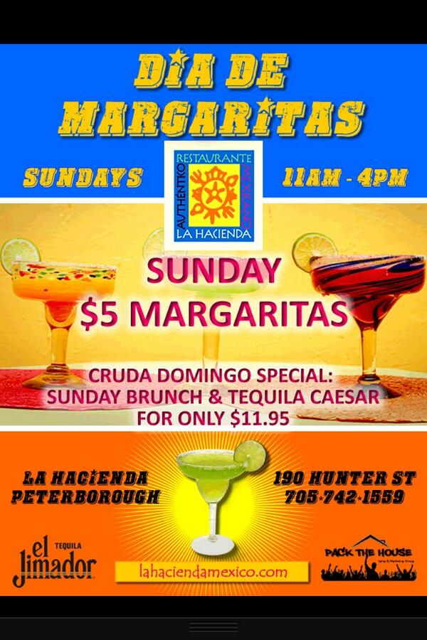 lahaciendaptbo's tweet photo. Next Sunday chef Ian in da house cooking for all our amigos!!   @PtboCanada @Ptbo_Canada @ptbopubs @PackTheHouseInc http://t.co/M3qJ5GhSWk