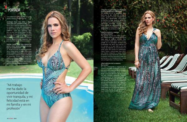 enzzochelamania's tweet photo. Tercera parte... @LuzElenaGlez en Revista Actual Julio 2013 http://t.co/t590925zoq