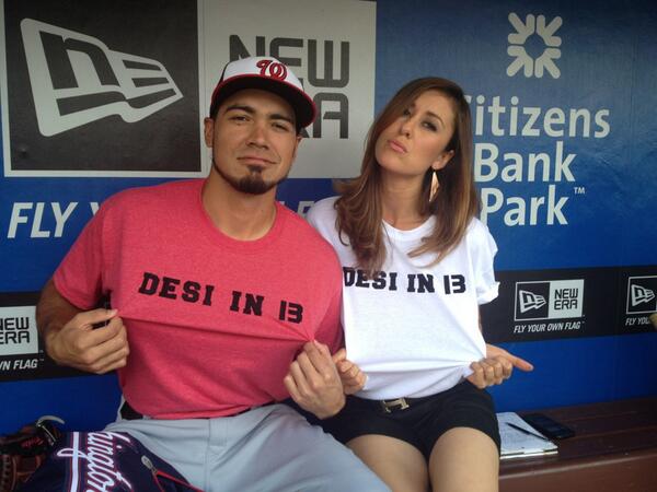 Washington Nationals on X: Join Anthony Rendon and @JulieAlexandria and  vote #DesiIn13 at   / X