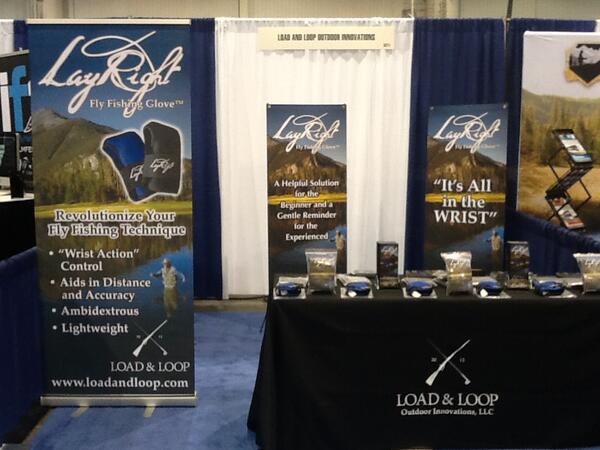 flyfishingglove's tweet photo. gr8 connections today #ICAST2013. Check out our booth 5211 tomorrow. New @flyfishingglove helps w/breaking wrist. http://t.co/IGqHY2GXxn