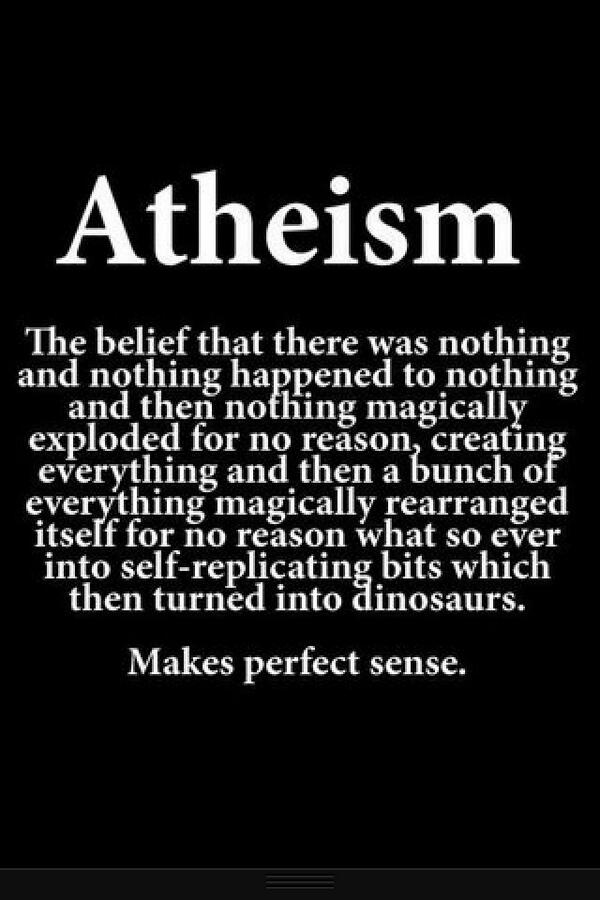 kalimint22's tweet photo. Wouldn't it be more logical to see our existence from a creationists point of view? It takes less faith that way✌❤🇺🇸 http://t.co/opq0d0UgYy