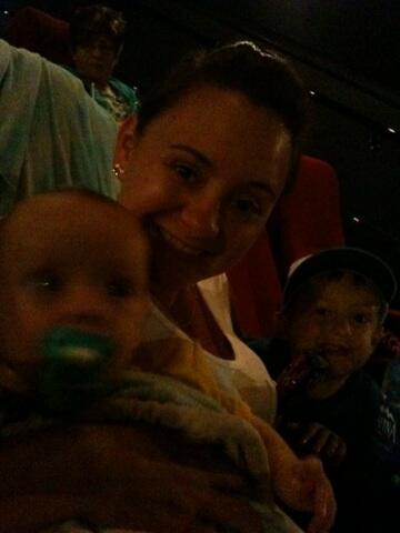e_hep_4's tweet photo. @cheppy121 Logan's first movie! #monstersuniversity http://t.co/u4bqL1Mhpe
