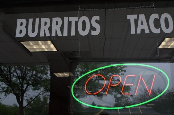cincotacos's tweet photo. We are still open in #dublinohio! Stop in before 9. http://t.co/mIE5zLFkmi