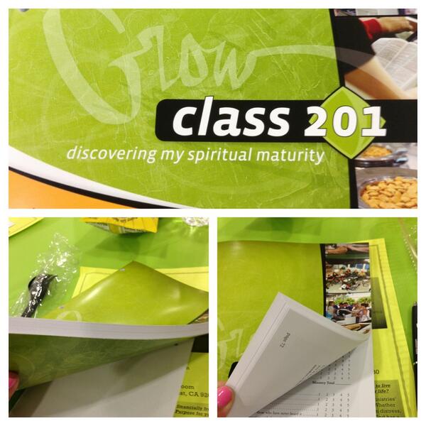 thevsteele's tweet image. I hope I remember all of this when Jesus quizzes me… #saddleback #class201