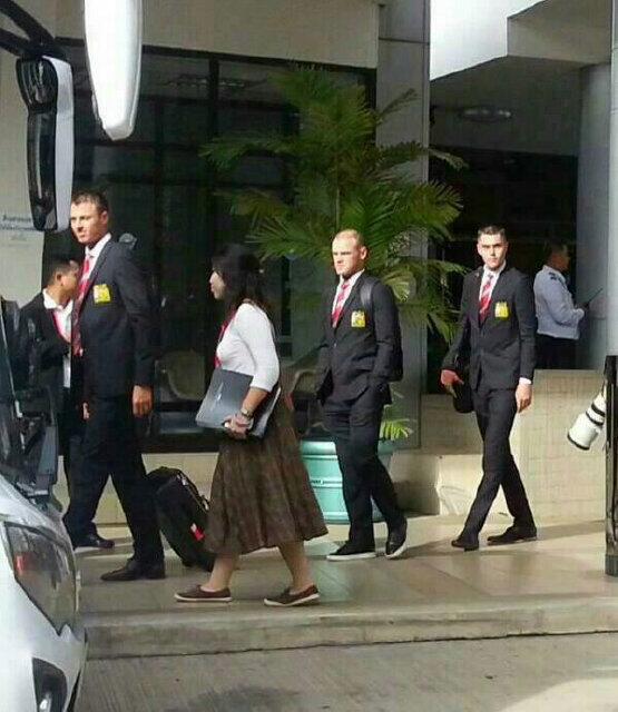 nashejaye's tweet photo. The Manchester United squad has safely landed in Bangkok, Thailand :) http://t.co/ZIIyFt07gl