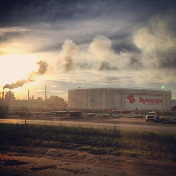 Went out to the oil sands in Fort McMurray AB... Pretty impressive