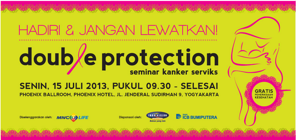 99Semarang's tweet photo. FREE !! Seminar Kanker Serviks | Phoenix Hotel-Jogja | Senin,15 Juli | 9.30-selesai CP: 083842988745 (SMS) http://t.co/CMuEw3N6kK