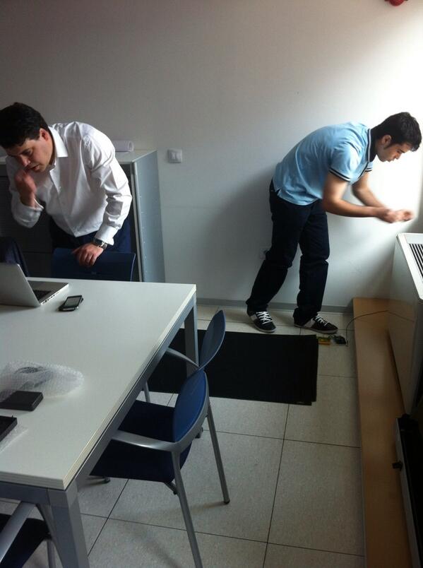 thingtrack's tweet image. Hoy hacemos una demo de MatTrack y la plataforma #konekti en ThyssenKrupp elevator IC @LABoral