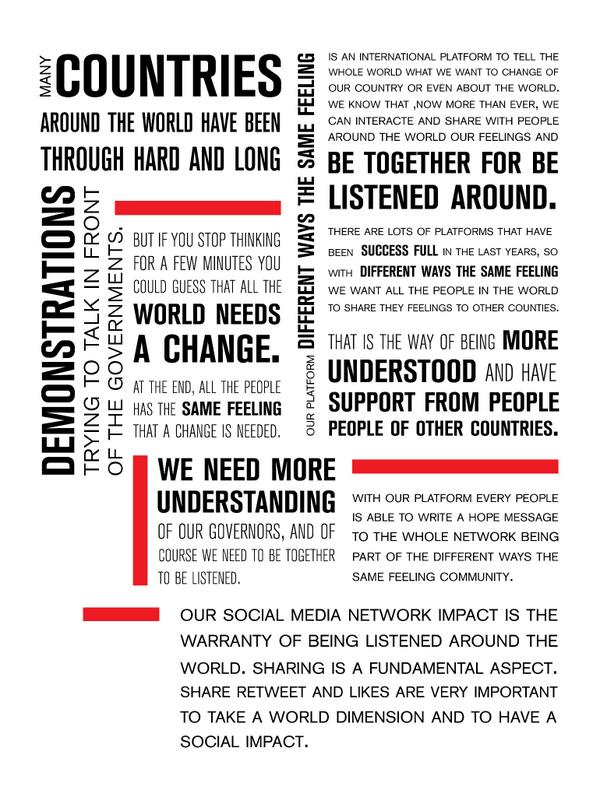 Dft_waysSameFee's tweet photo. About #DifferentWaysSameFeeling Amazing job of our Graphic Designer.

Design by: Andreıa Costa http://t.co/RjgCK6gvOH