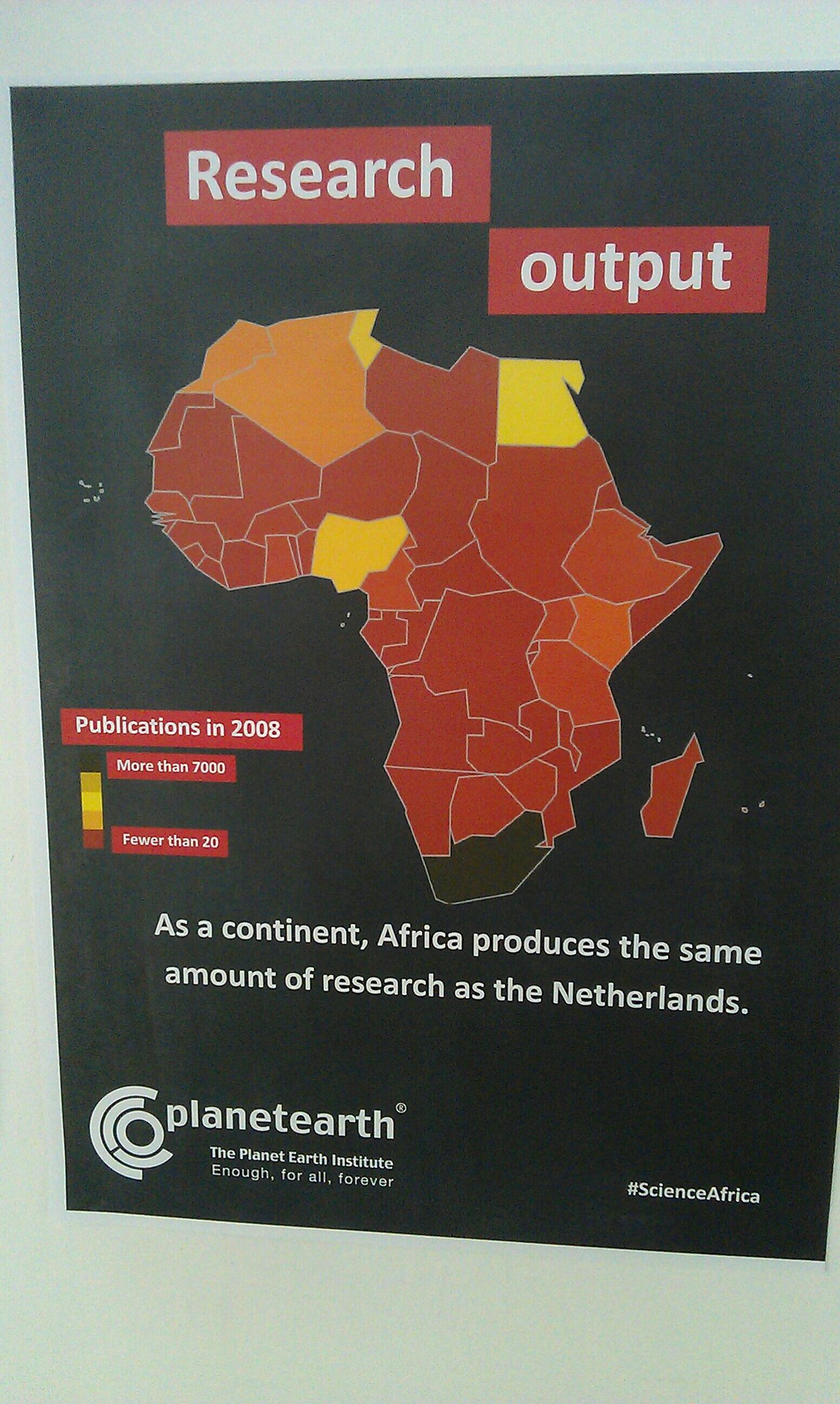 Africa's research output