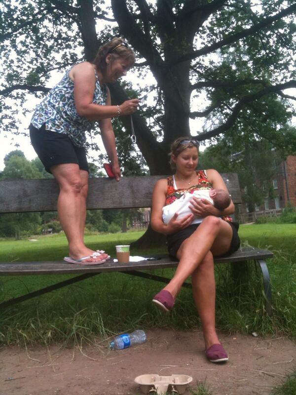 Jon_misterfudge's tweet photo. Nanny needs to get that perfect angle for that baby piccy :-) luckily Sebastian is perfect at every angle. http://t.co/iVloiFIJJ9