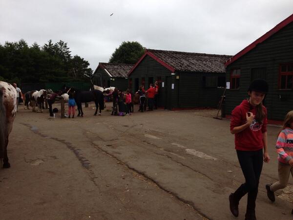 ScottishEqui's tweet photo. #Kids getting ready for a #fun #days #horseriding http://t.co/ZhMdxMcQW7