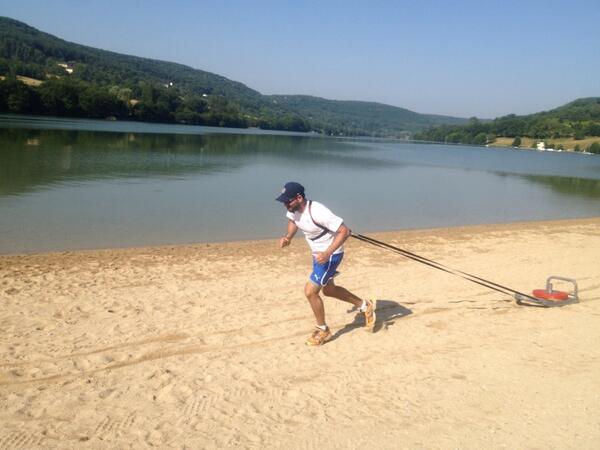 Morning session at the beach ! Something different from the usual!