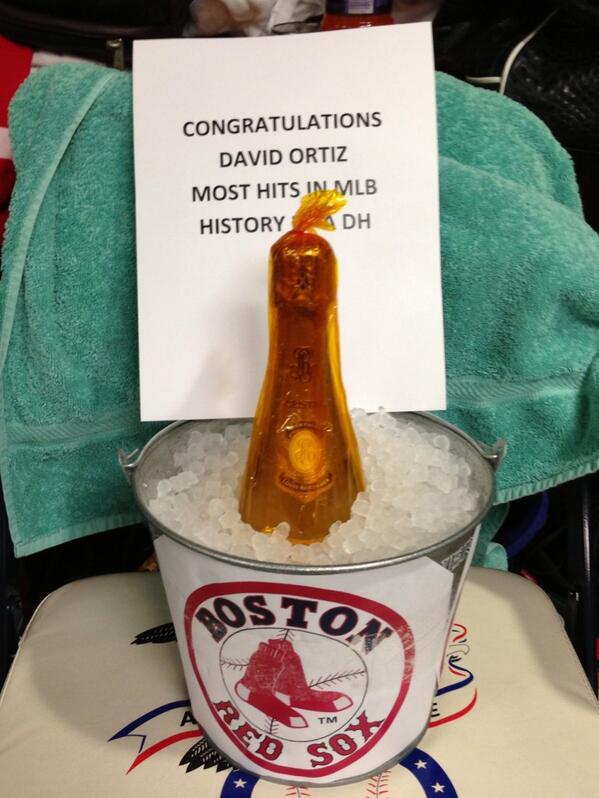 ShaneVictorino's tweet photo. Congrats @davidortiz on yet another accomplishment in your career! #BigPapi   #MostHitsByDesignatedHitter http://t.co/foaKX9jgjm