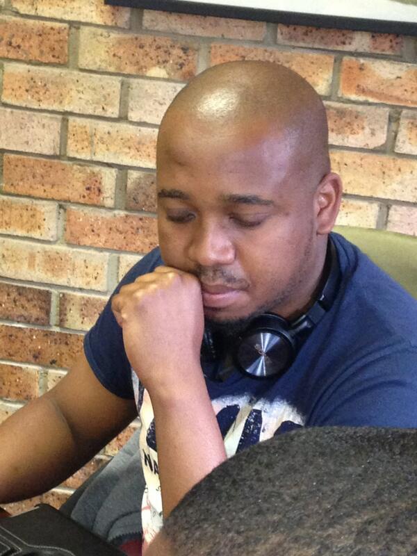 FieldBand_sa's tweet image. Thulani Dupa.Our great percussionist who also just got back from Norway #feedbacksession #FieldBandFoundation