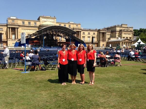 TheTurnerAgency's tweet photo. Day one of @CoronationFest at Buckingham Palace #events #CoronationFestival http://t.co/CUsdBFb5eA