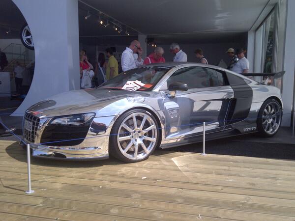 QSTuning's tweet image. First sneaky picture from @fosgoodwood come to see the MTM Audi R8 V10 Biturbo GT and meet us at the Michelin stand