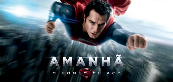 wbpictures_br's tweet photo. É AMANHÃ a estreia oficial de 'O Homem de Aço'! http://t.co/jy8I22IR3A