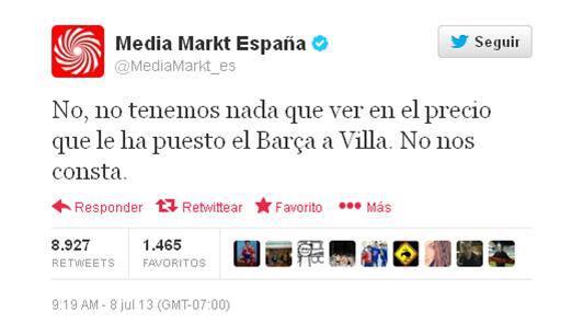 David Villa tweet media