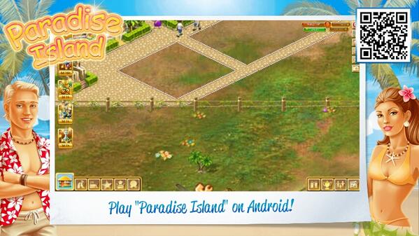 CatstudiosInc's tweet photo. Start playing Paradise Island on Android http://t.co/GF0GOwJ9Ks #Android #Androidgames #Gameinsight http://t.co/gVI8pBsDUp