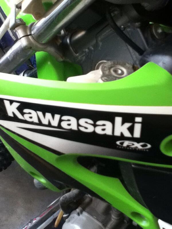 5_mudd's tweet image. My kx 65 it's a beast