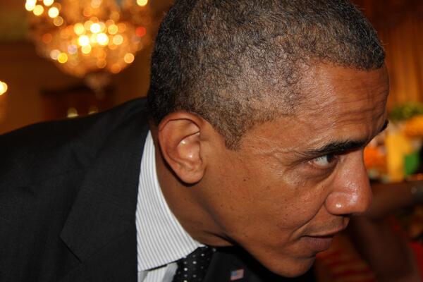 @petesouza here's the view from our <a href="/NGKids/">NatGeoKIDS</a> reporter #KidsStateDinner #Broccoli