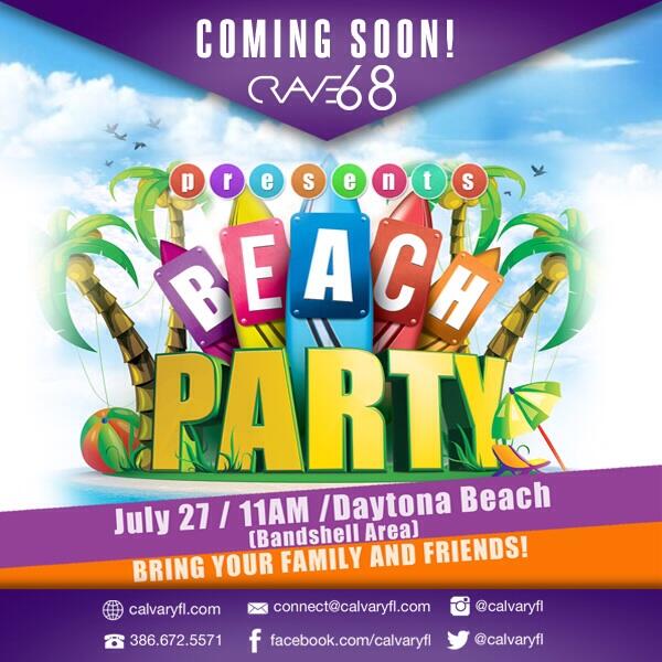 coco1409's tweet photo. Crave 68 is going to the beach on July 27 don't miss this incredible, awesome, beach party http://t.co/PsAA0UpZS6