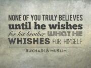 IslamicArtDB's tweet image. None of you truly believes until he wishes for his brother what he wishes for ...: ►islamicartdb.com/none-of-you-tr…