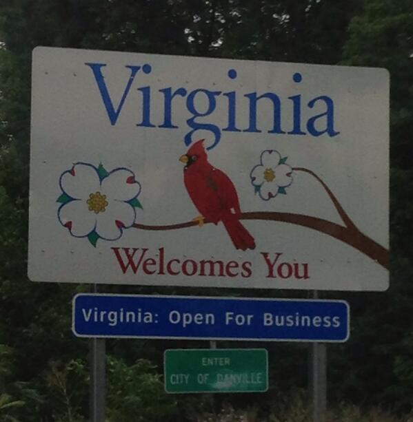 Virginia...Where radar, no helmets &amp; all unsafe activities are illegal.  Yet home to the Moonshiners #HomeSweetHome!