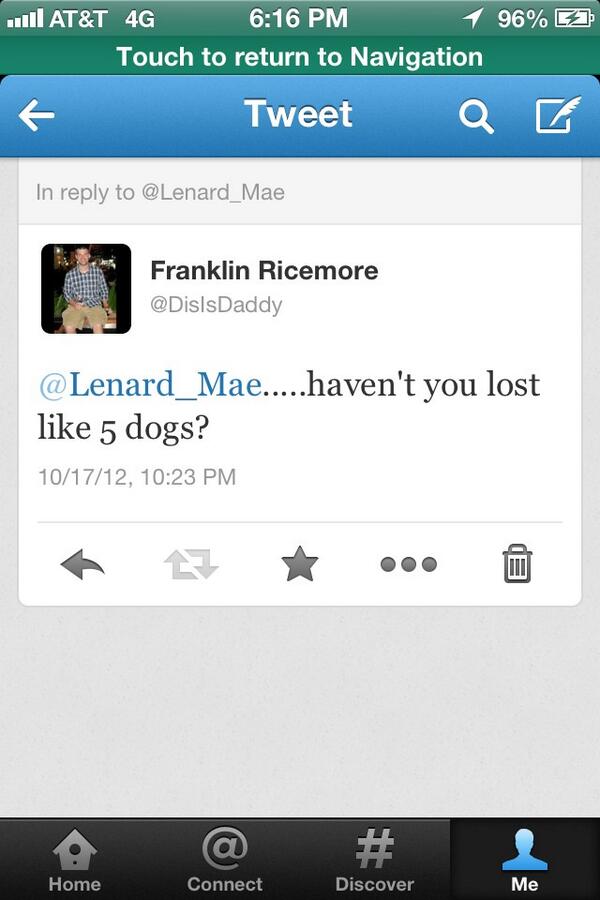 DisIsDaddy's tweet image. “@Bfritz1361: @Lenard_Mae you had baby fever 2 weeks ago and wedding fever last week”....haha