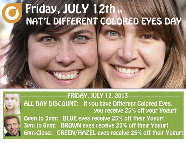 OLYNatchitoches's tweet image. REMINDER! Tomorrow, Friday-July 12th is EYE COLOR Discount Day! #FreauxYeauxFriday #ClaimOffer #MyEyesAreGreen
