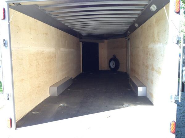 RyanLeskiw's tweet photo. @RyanLeskiw: Well trailer unloaded and ready for the mountains. If it keeps hailing its almost like snow @AmeliaJE85 http://t.co/e191jz5p3Z