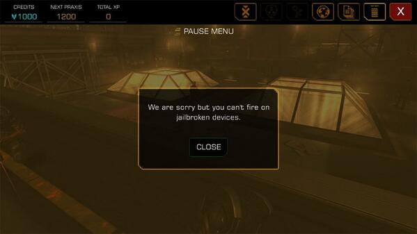 ios_su's tweet photo. Игра Deus Ex: The Fall не дает игрокам стрелять на ... - http://t.co/OvARDJBA4B http://t.co/IzC2Naqy2s